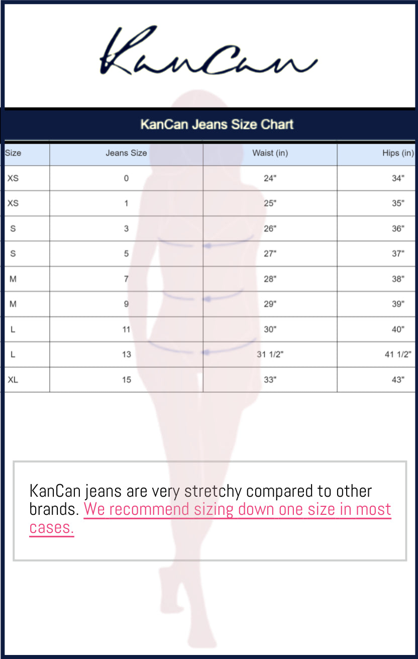 Kancan High Rise Super Skinny Jeans