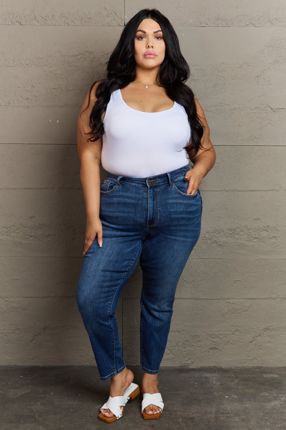 Judy Blue, High Waist Slim Fit Jeans
