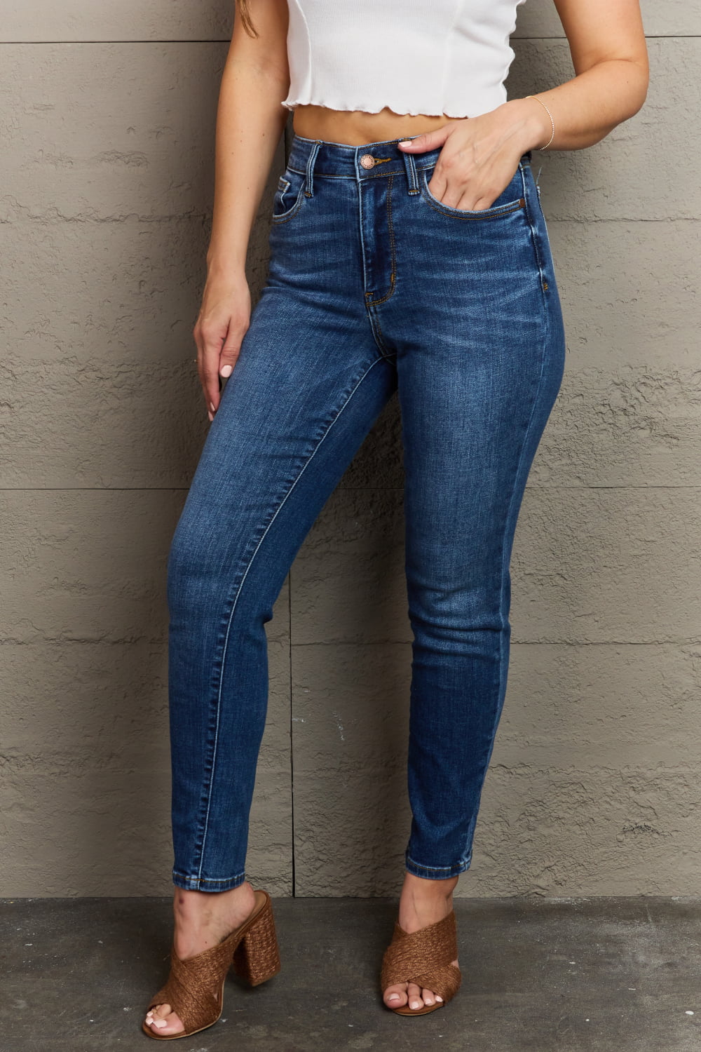 Judy Blue, High Waist Slim Fit Jeans