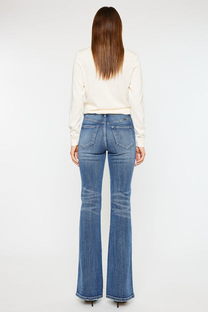 KANCAN High Rise Flare Jeans