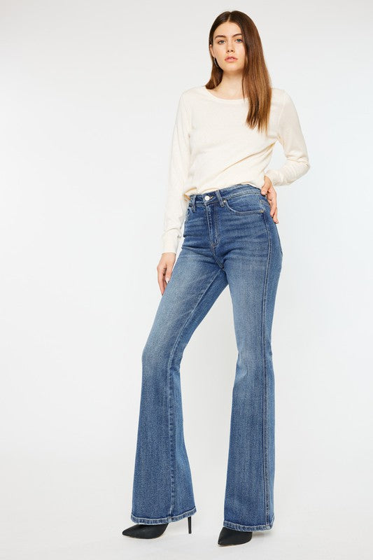 KANCAN High Rise Flare Jeans