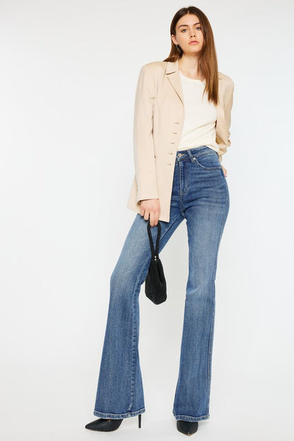 KANCAN High Rise Flare Jeans