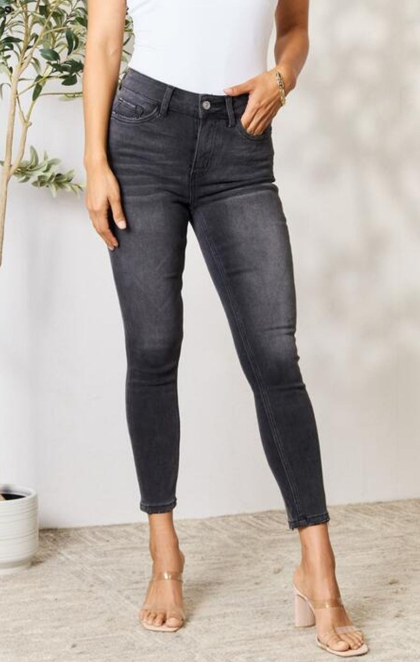 BAYEAS, Cropped Skinny Jeans