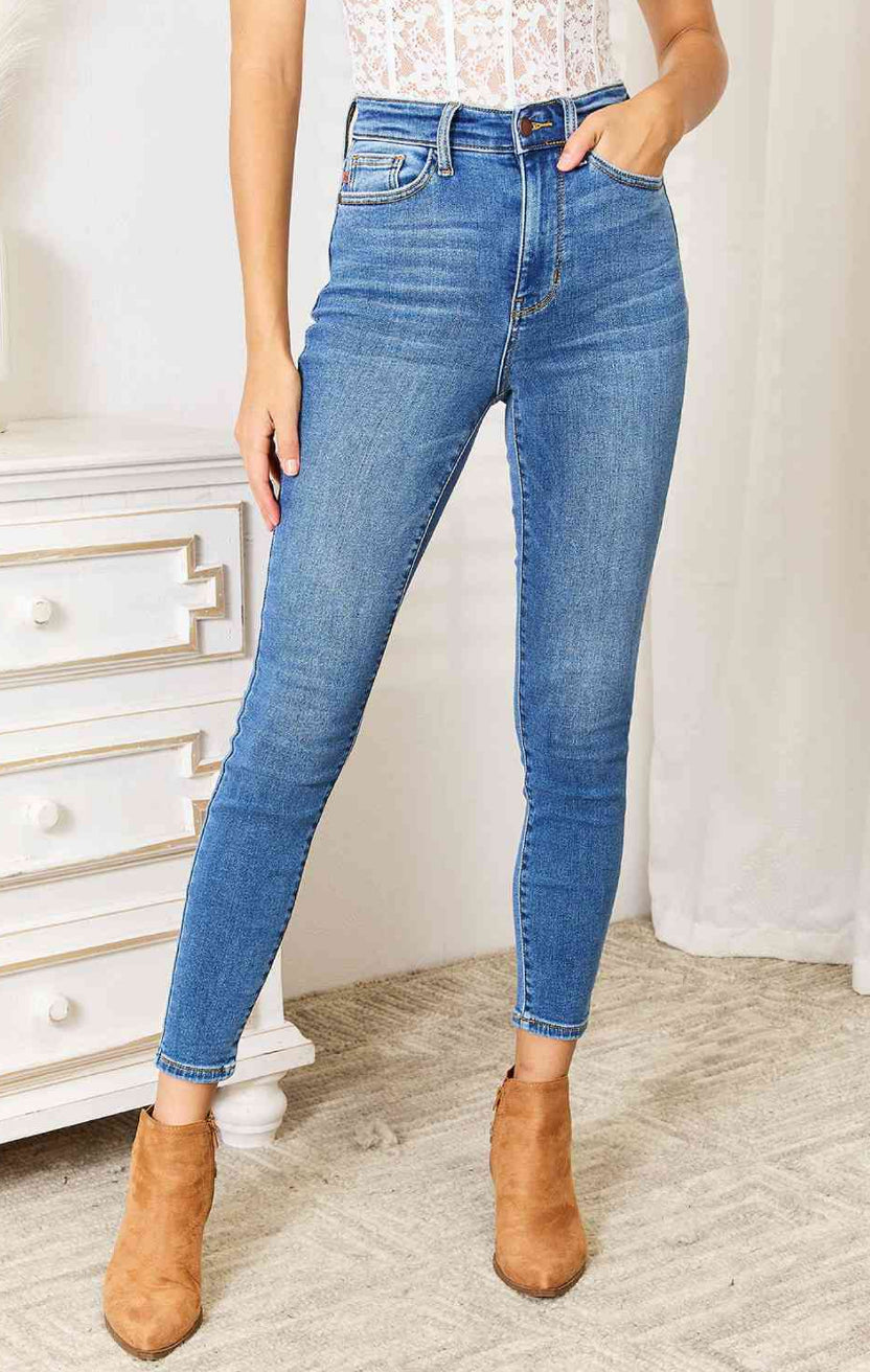 Judy Blue High Waist Classic Thermal Skinny style 82349