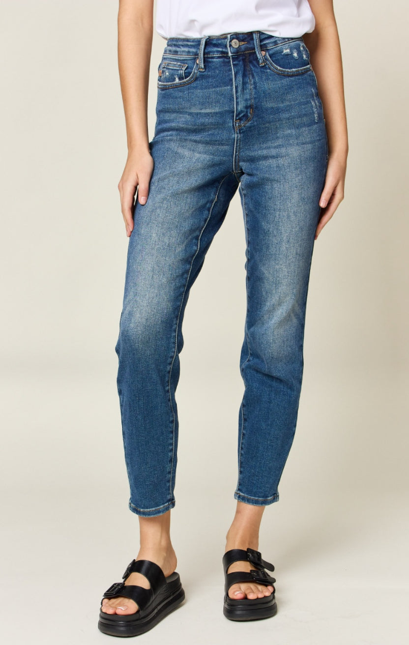 Judy Blue, Tummy Control High Waist Slim Fit Jeans Style 88776