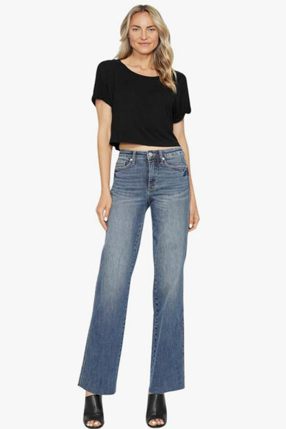 Judy Blue Full Size Tummy Control Straight Leg Jeans