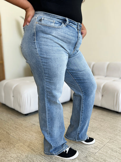 Judy Blue, High Waisted Straight Leg Jeans