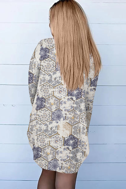 Back View, Long Sleeve Cardigan In Beige