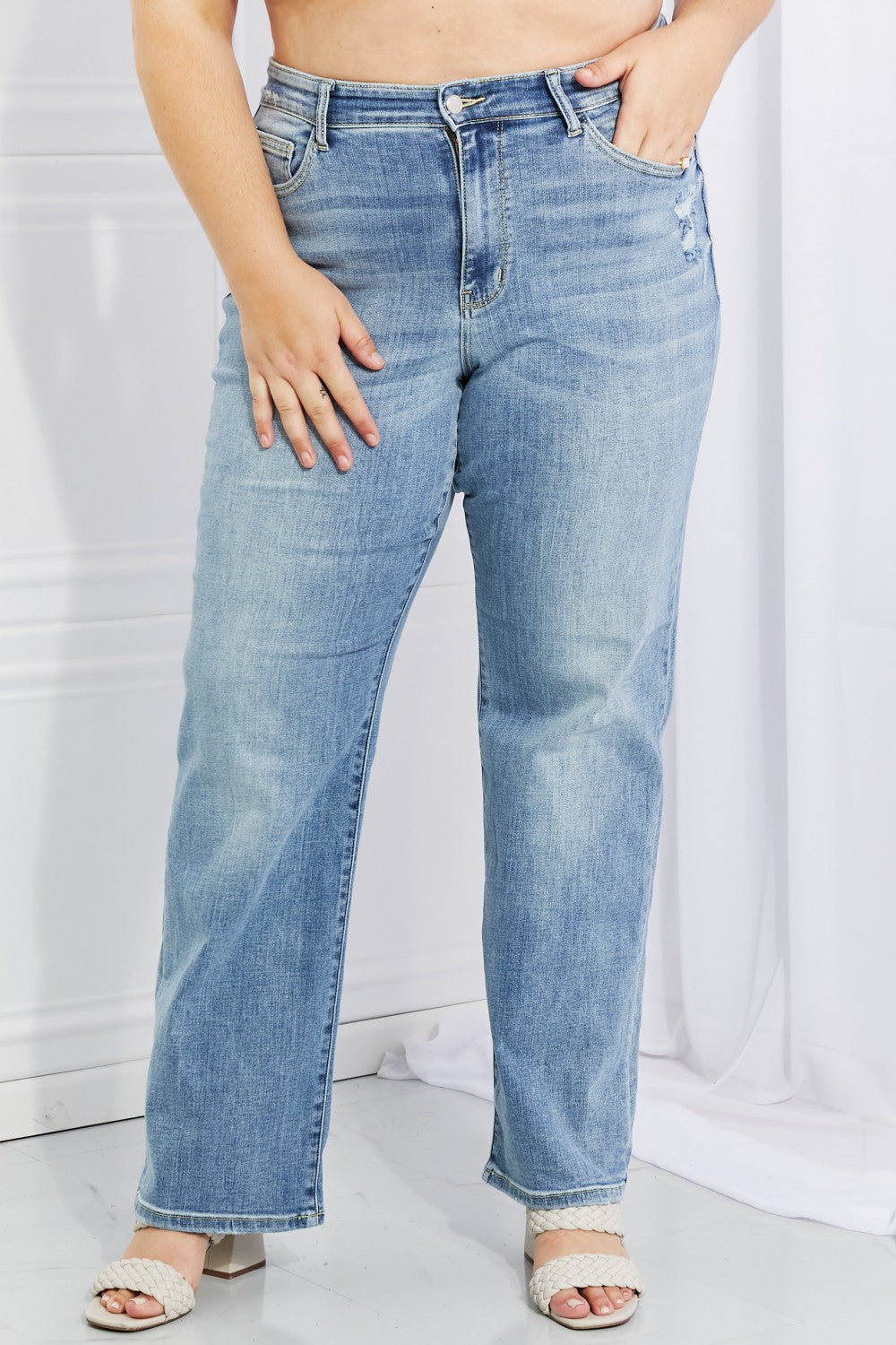 Plus Size, Judy Blue Full Size Rachel Jeans Style 82407