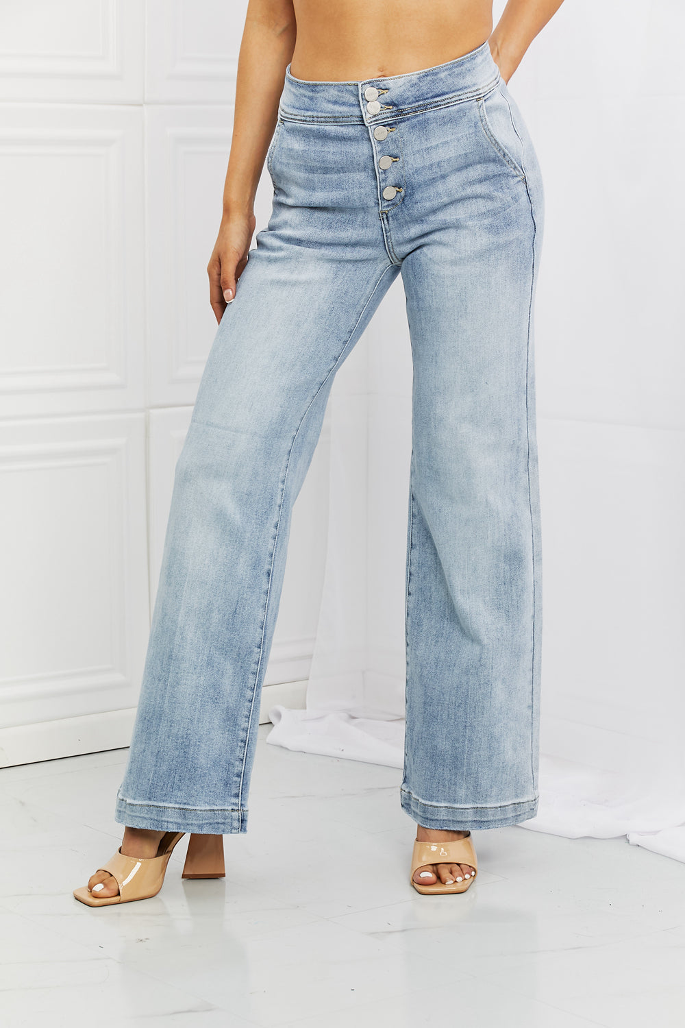 RISEN Los Angeles, Wide Flare Jeans