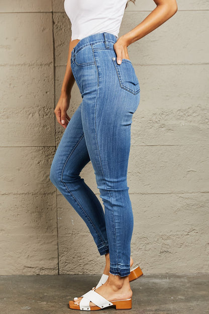 Judy Blue Women's High Waist Pull On Skinny Jegging Jeans