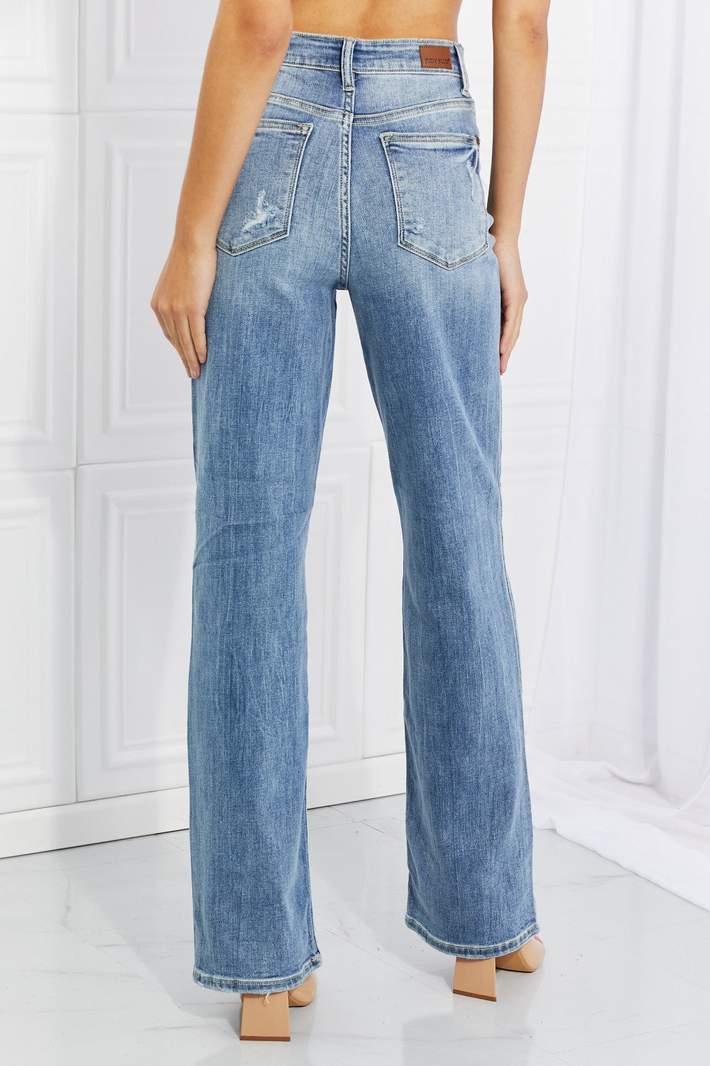 Back View, Judy Blue Full Size Rachel Jeans Style 82407