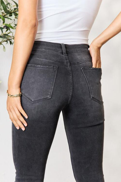 Back View, Close-Up, BAYEAS, Cropped Skinny Jeans