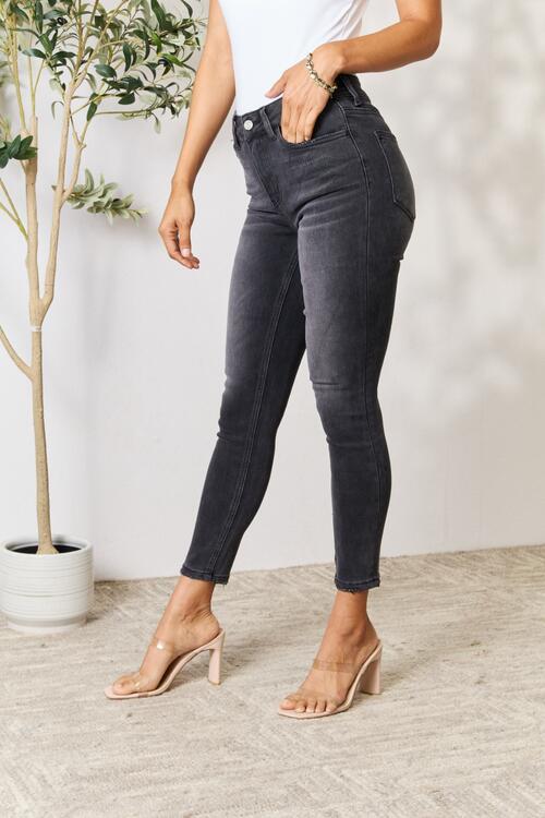 Side View, BAYEAS, Cropped Skinny Jeans